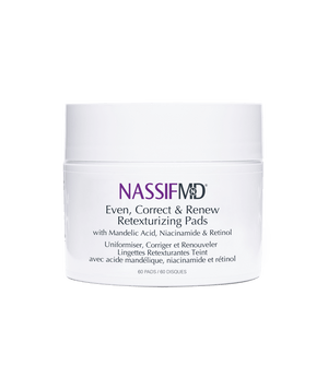 Even, Correct & Renew Retexturizing Pads - 60ct - NassifMD® Skincare