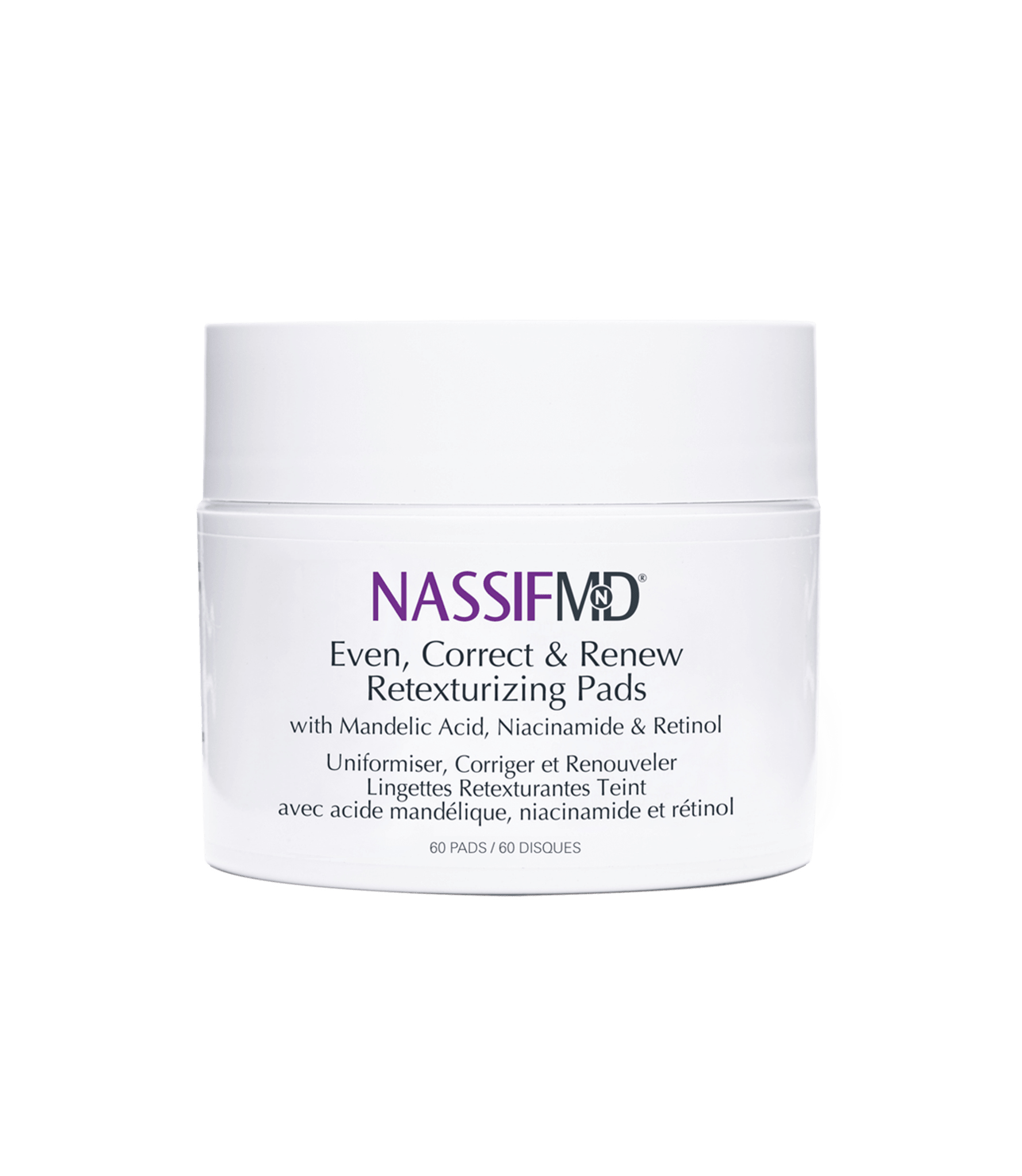 Dr. Nassif Correct & Renew Retexturizing Skin Treatment Pads, 60