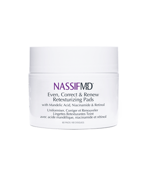 Even, Correct & Renew Retexturizing Pads - 60ct - NassifMD® Skincare