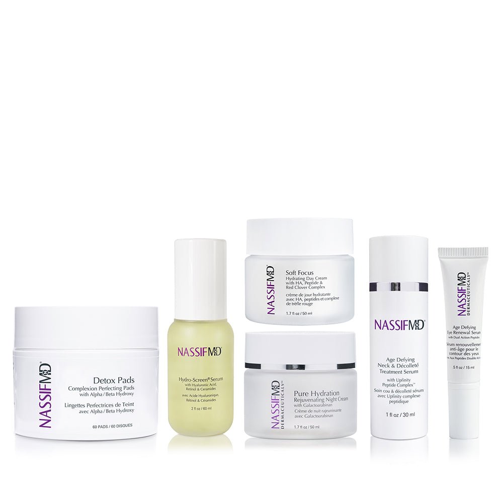 Bare Essentials 6 Piece Collection - NassifMD® Skincare