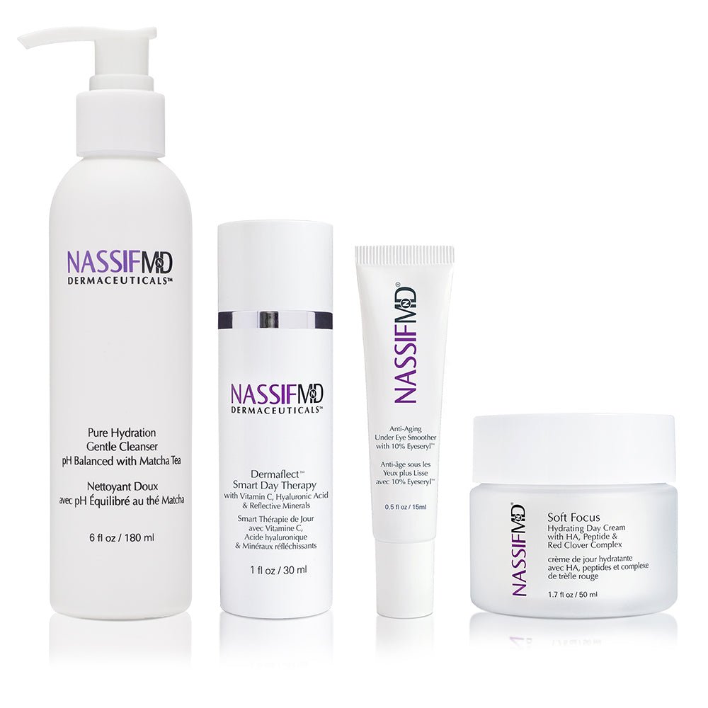 Daytime Essentials 4 Piece Collection - NassifMD® Skincare