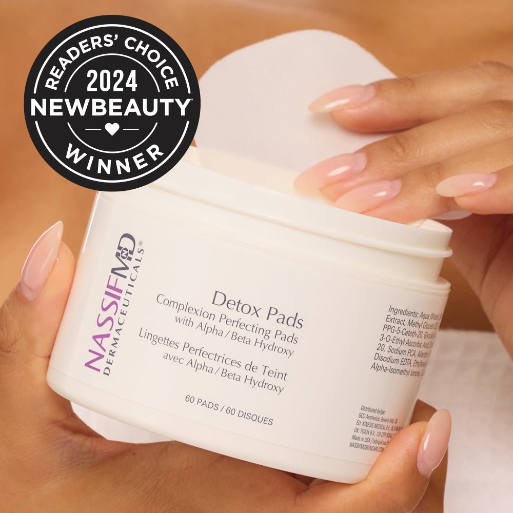 Detox Facial Pads - Original 60ct - NassifMD® Skincare