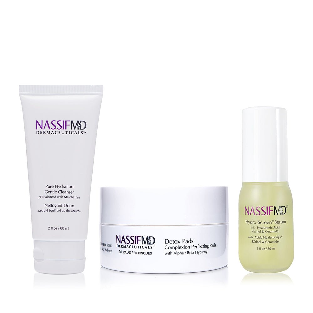 Essential Travel 3 Piece Collection - NassifMD® Skincare