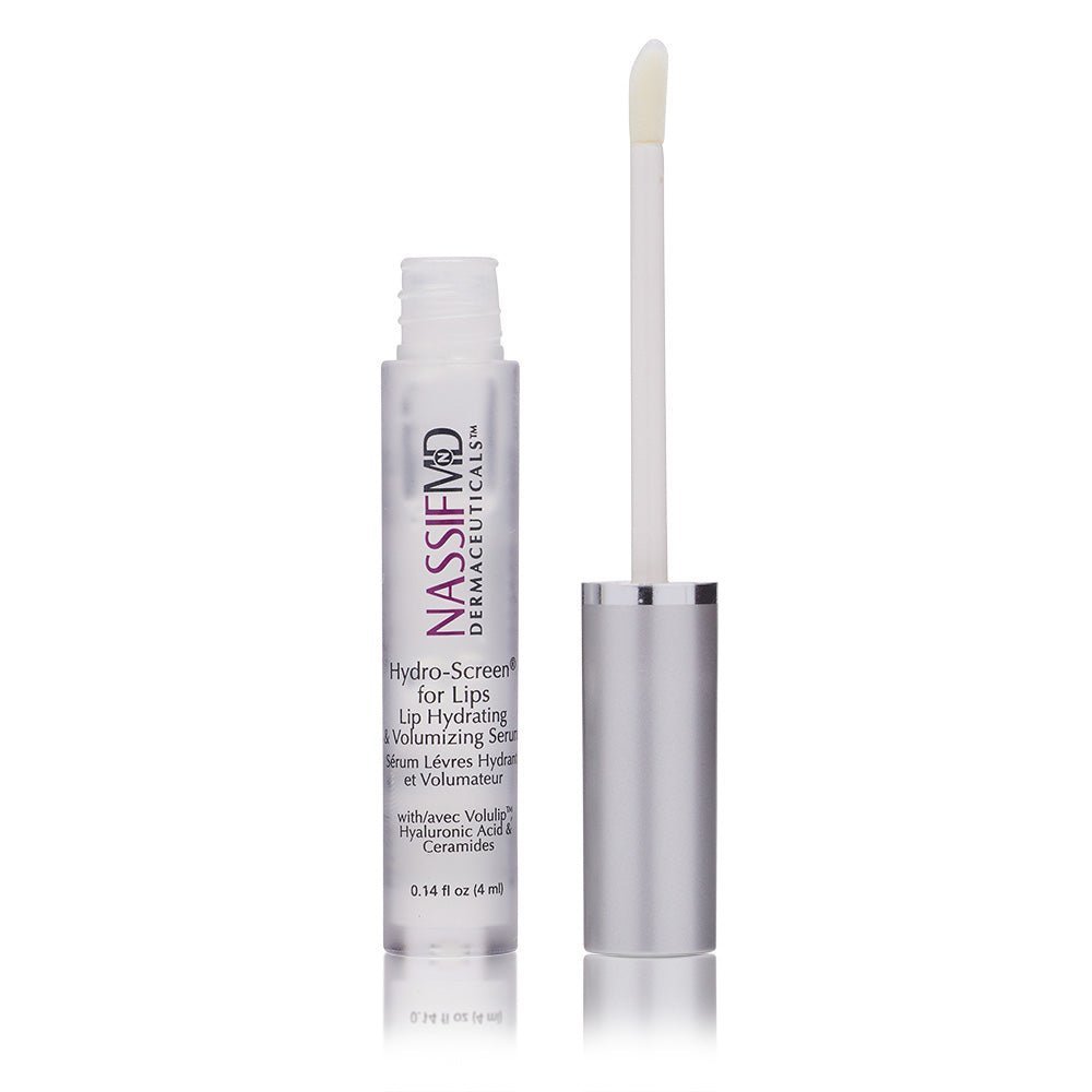 Hydro - Screen Lip Plumper & Lip Sugar Scrub Duo - NassifMD® Skincare