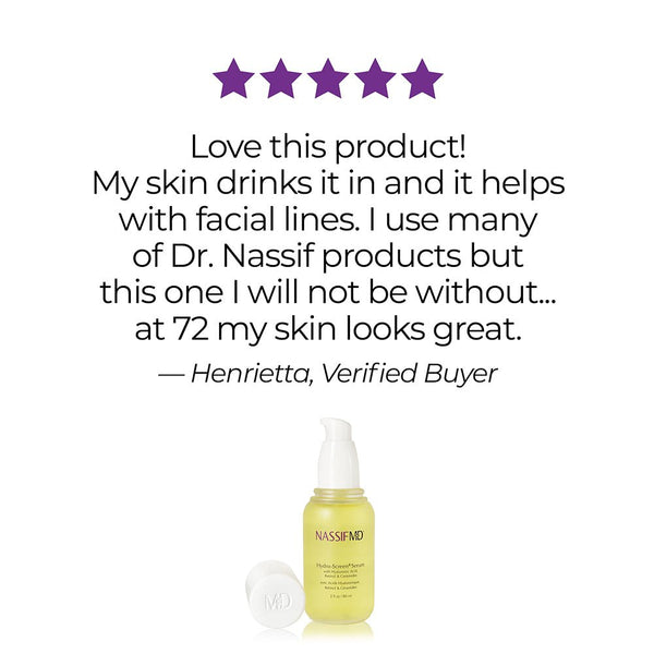 Dr. Nassif Hydro-Screen Serum for Face, Neck, and Hand Skin - NassifMDÂ ...