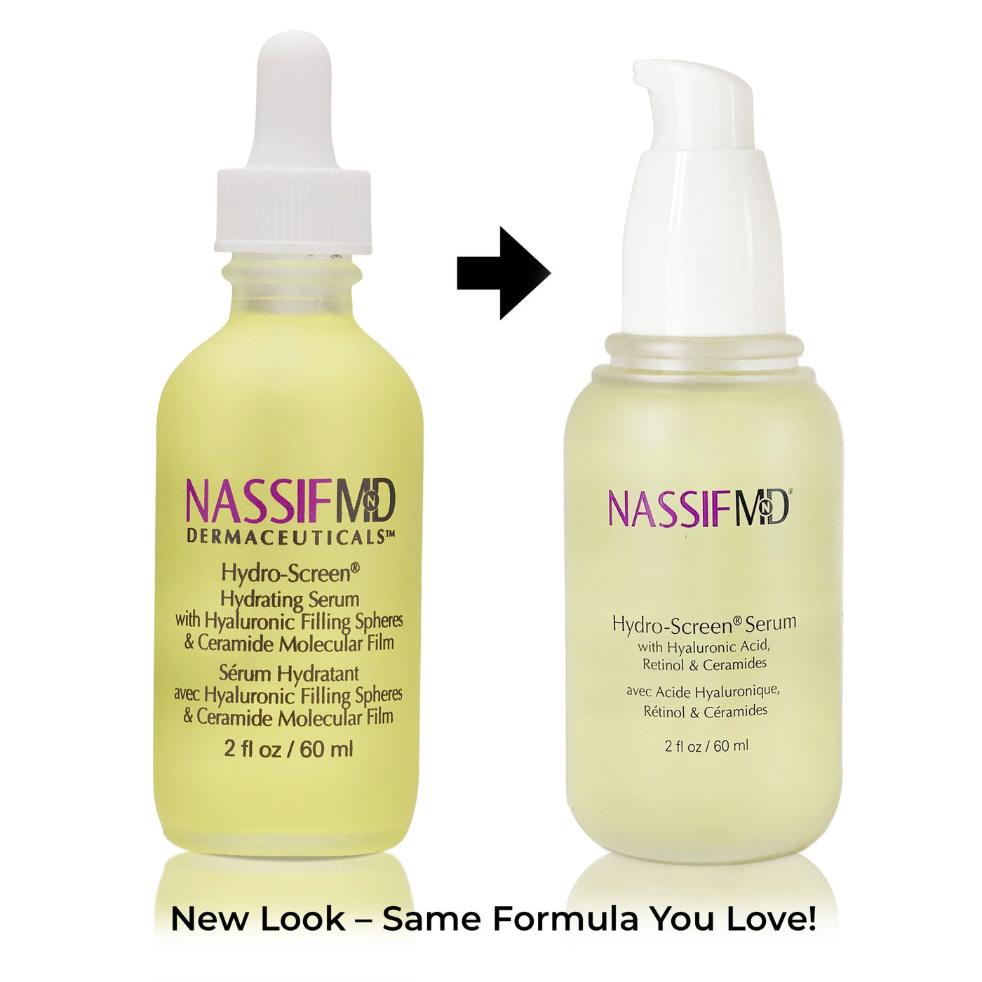 Hydro - Screen (New Look 2oz!) - NassifMD® Skincare