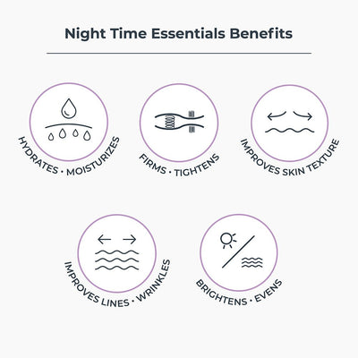 Night Time Essentials 5 Piece Collection - NassifMD® Skincare